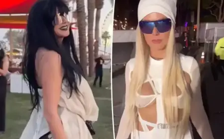 Heidi Klum Transforms with Alter Ego at Coachella 2026