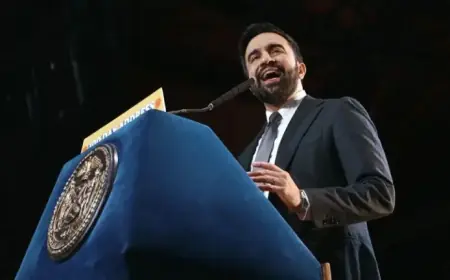 Zohran Mamdani Celebrates First 100 Days as New York Mayor with Rally