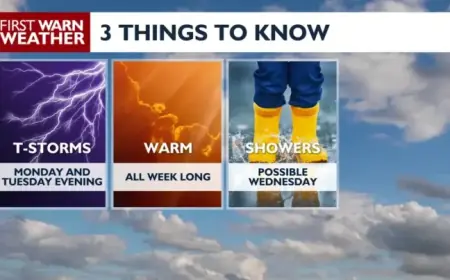 Severe Thunderstorms Expected From Late Today Through Tuesday Evening