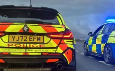 Major Crash in North Yorkshire Sends Four to Hospital