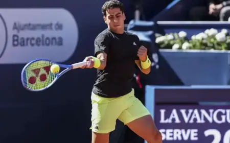 Live Tennis Showdown: Rafa Jódar vs Jaume Munar at Conde de Godó