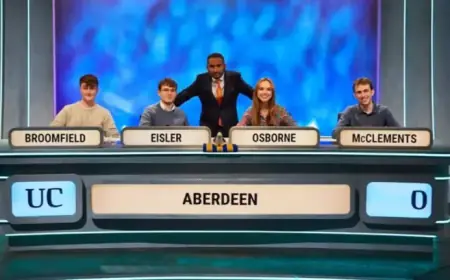 Scottish Student Exposes Behind-the-Scenes Secrets of University Challenge