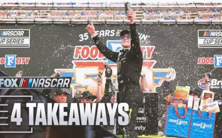 Ty Gibbs Triumphs at Bristol: 4 Key Takeaways from His First Cup Victory