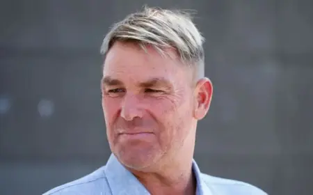 Shane Warne’s Son Claims Covid Vaccine Causes Cricket Legend’s Death