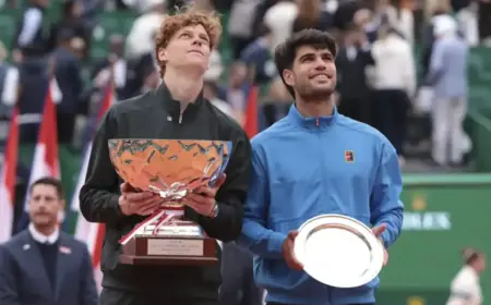 Jannik Sinner Climbs as Carlos Alcaraz Descends in Rankings Shift