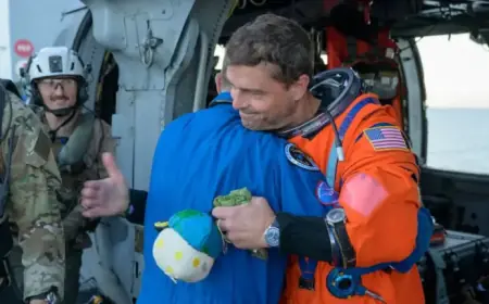 Artemis 2 Commander Reid Wiseman Rescues Beloved Moon Mascot Rise