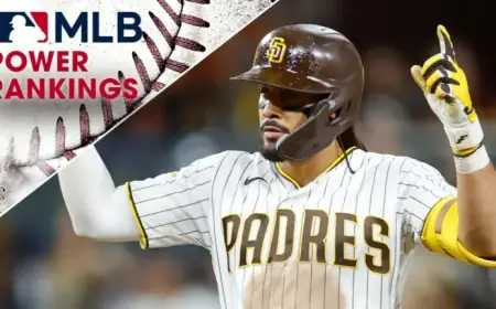 Yankees Drop in MLB Rankings; Padres Surge with Winning Streak