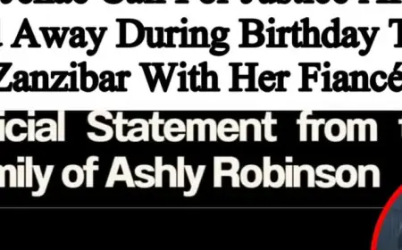 Influencer Ashly Robinson’s Family Seeks Justice After Tragic Zanzibar Death