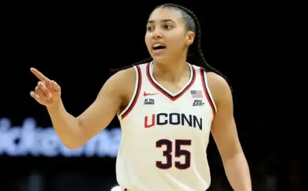 Azzi Fudd Projected as Top Pick in 2026 WNBA Mock Draft