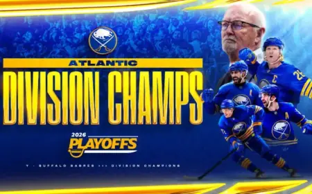 Sabres Secure Atlantic Division Championship Title