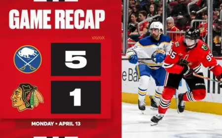 Blackhawks Triumph Over Sabres: Game Recap