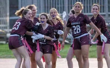 Tappan Zee Triumphs in Clash of Unbeaten Flag Football Teams