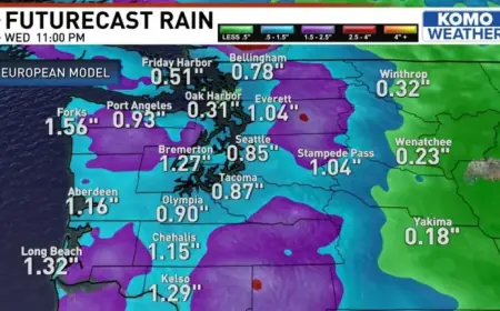 Powerful Winter Storm to Bring Heavy Rain, Wind, and Mountain Snow