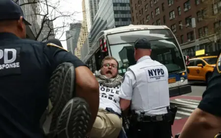 New York City Protest: Dozens Arrested Over US Arms Sales to Israel