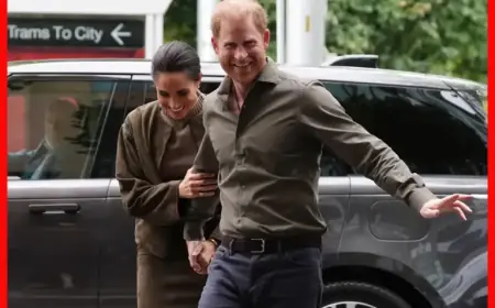 Prince Harry Visits Australia, Children Remain at Home