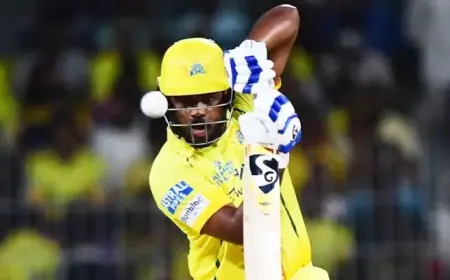Sanju Samson Shines with 48-Run Knock on Vishu Eve
