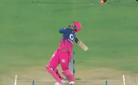 Vaibhav Sooryavanshi’s First IPL Golden Duck: RR Star Reacts to Hinge’s Strike