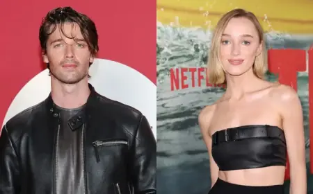Patrick Schwarzenegger Stars with Phoebe Dynevor in ‘Beach Read’ Film Adaptation