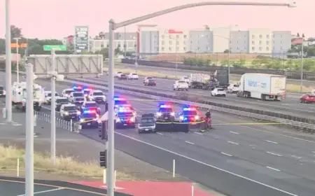 Carjacking Suspect Killed in Sacramento I-5 Chase and Shooting
