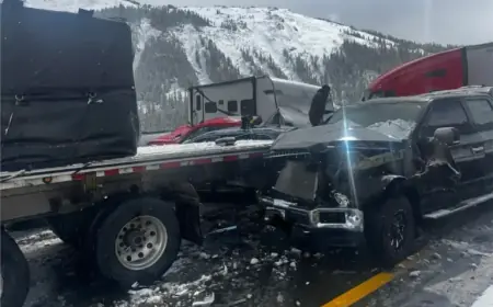Massive 75-Vehicle Crash Closes I-70 at Eisenhower Tunnel