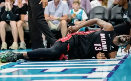 Heat’s Bam Adebayo Suffers Back Injury, Return Uncertain