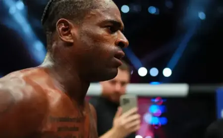 Lorenz Larkin Withdraws from Netflix Event Due to Injury