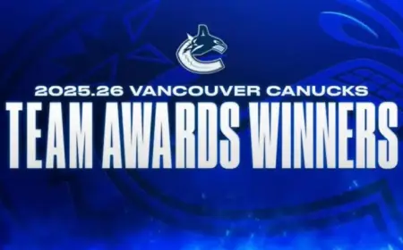 Vancouver Canucks Reveal 2025-26 Team Award Winners