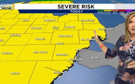 Metro Detroit Faces Intense Heat and Multiple Storms