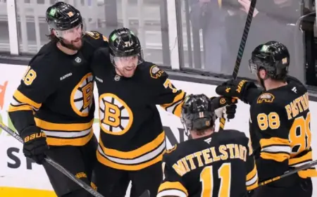 How the Bruins’ Turnaround Secured Their Playoff Spot