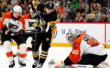 Penguins vs. Flyers: Epic First-Round Clash in Stanley Cup Playoffs