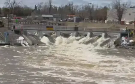 Cheboygan Evacuates Amid Rising Waters and Dam Failure Concerns