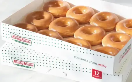 Krispy Kreme Offers Free Dozen Doughnuts for Tax Day Deal