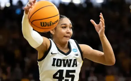 Hannah Stuelke Leads Undrafted Iowa Players in WNBA Draft Ranking