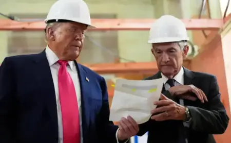 Trump Vows to Remove Fed Chair Powell if He Stays Post-Term