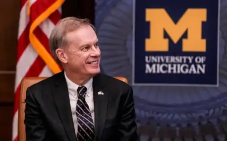 University of Michigan President Faces Brain Cancer Diagnosis