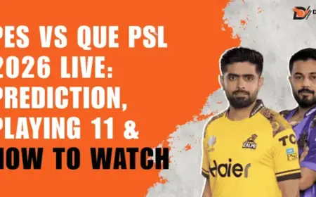 PES vs QUE PSL 2026 Live Stream: Prediction, Lineup & Viewing Guide