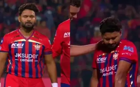 Rishabh Pant Retires Hurt After Hazlewood’s Short Ball; LSG Fears Major Injury