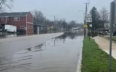 Flood Forces Evacuation of Shiocton Village