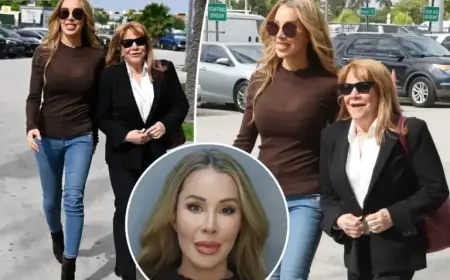 ‘RHOM Star Lisa Hochstein Surrenders at Jail for Criminal Charges’