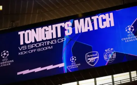 Arsenal vs. Sporting CP: Live Champions League Quarterfinal Second Leg Updates