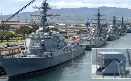 U.S. Navy Destroyer Receives New Launcher for Mysterious Weapons