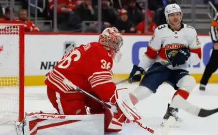 Live Updates: Red Wings Face Panthers for Final Clash