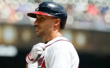 Matt Olson Ascends Consecutive Games Played Leaderboard