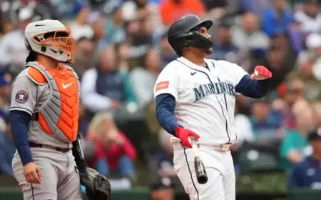 Josh Naylor’s Enhanced Leg Kick Powers Mariners to 2-HR Game