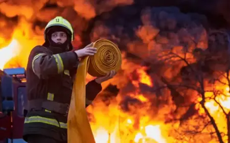 Russian Missile and Drone Assault on Ukraine Claims 18 Lives