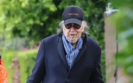 Al Pacino, 85, Takes Lively Solo Stroll in Los Angeles