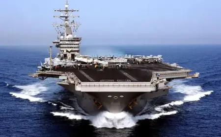 Mysterious Fire Strikes Second US Aircraft Carrier Amid Iran Turmoil; 3 Sailors Injured