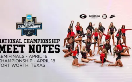 GymDogs Poised for National Championship Semifinal in Fort Worth