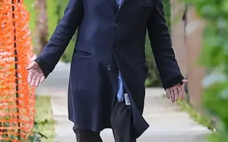 Al Pacino, 85, Strolls Energetically Alone in Los Angeles