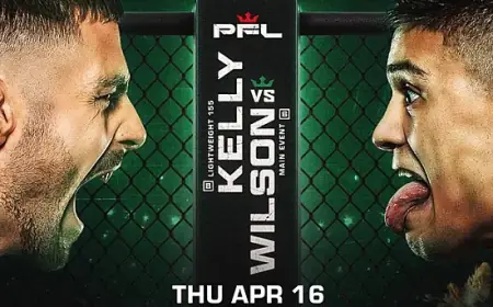 PFL Belfast: ‘Kelly vs. Wilson’ Live Updates, Results & Round Scoring